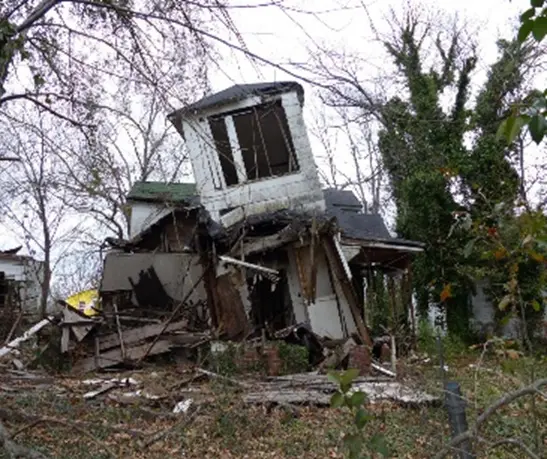 Broken Down House in Dana Point